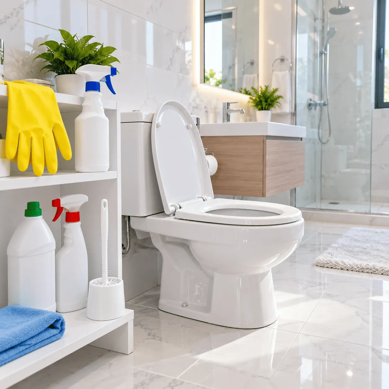 Pourquoi il ne faut pas utiliser de l'eau de Javel dans les toilettes